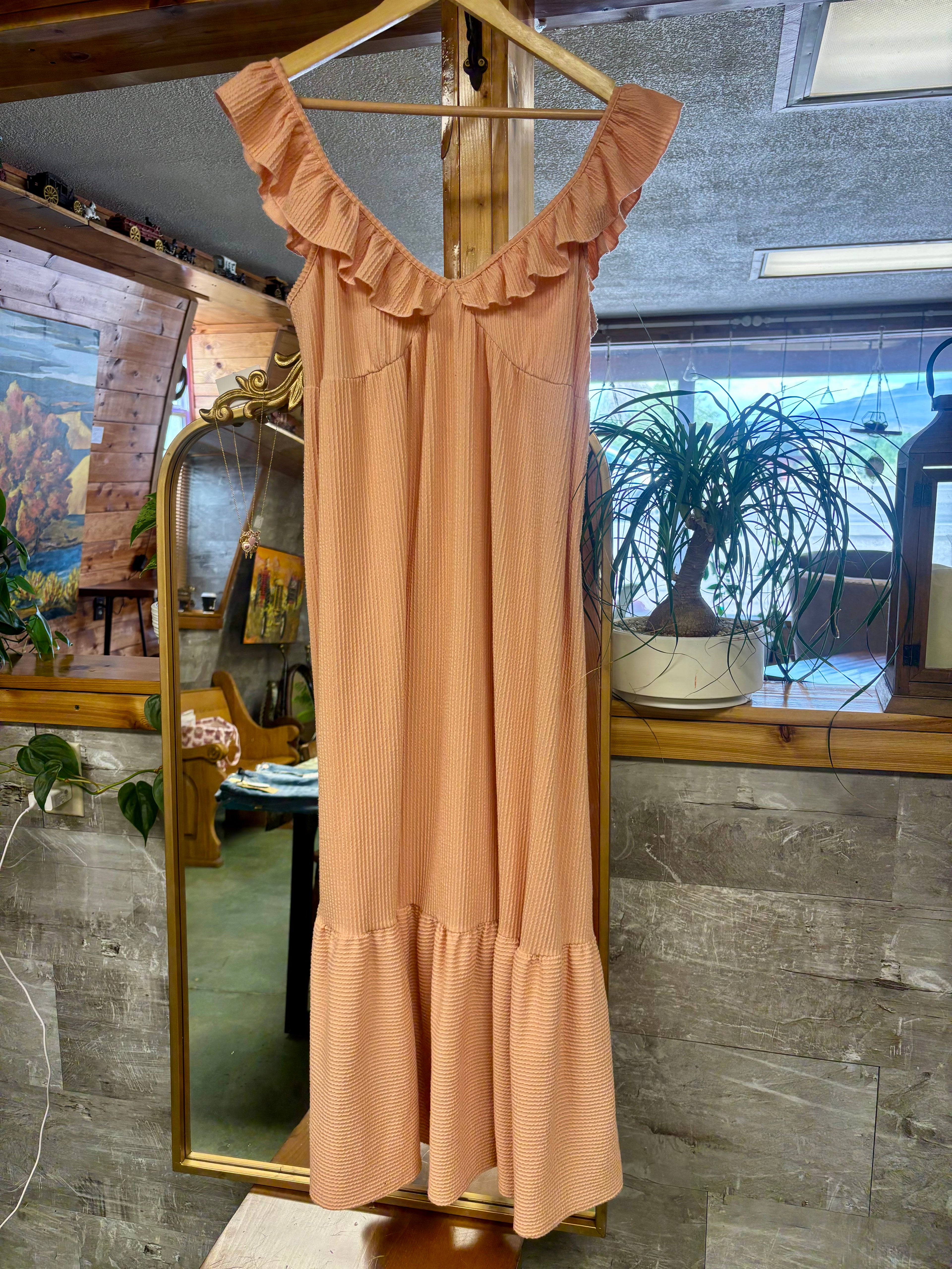 Just Peachy Maxi Dress