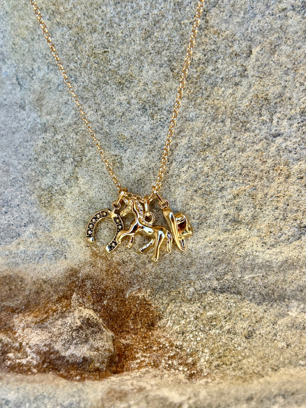 Palomino Princess Charm Necklace