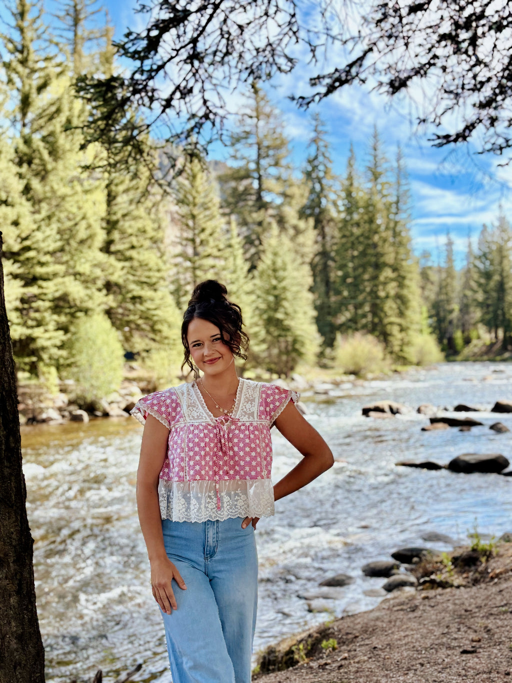 Sugarberry Picnic Blouse