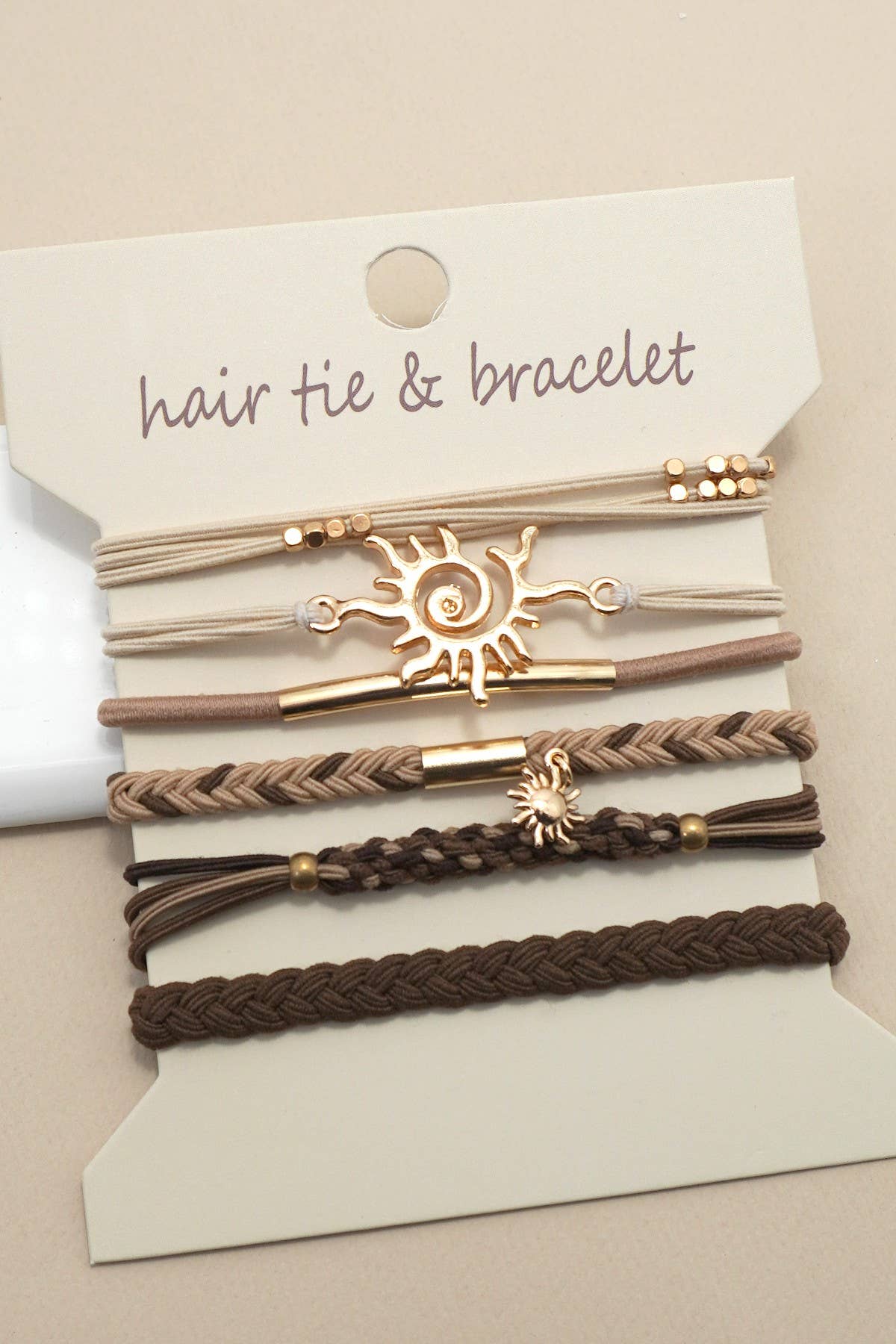 Boho Boot Babe Hair Tie - Bracelet Combo