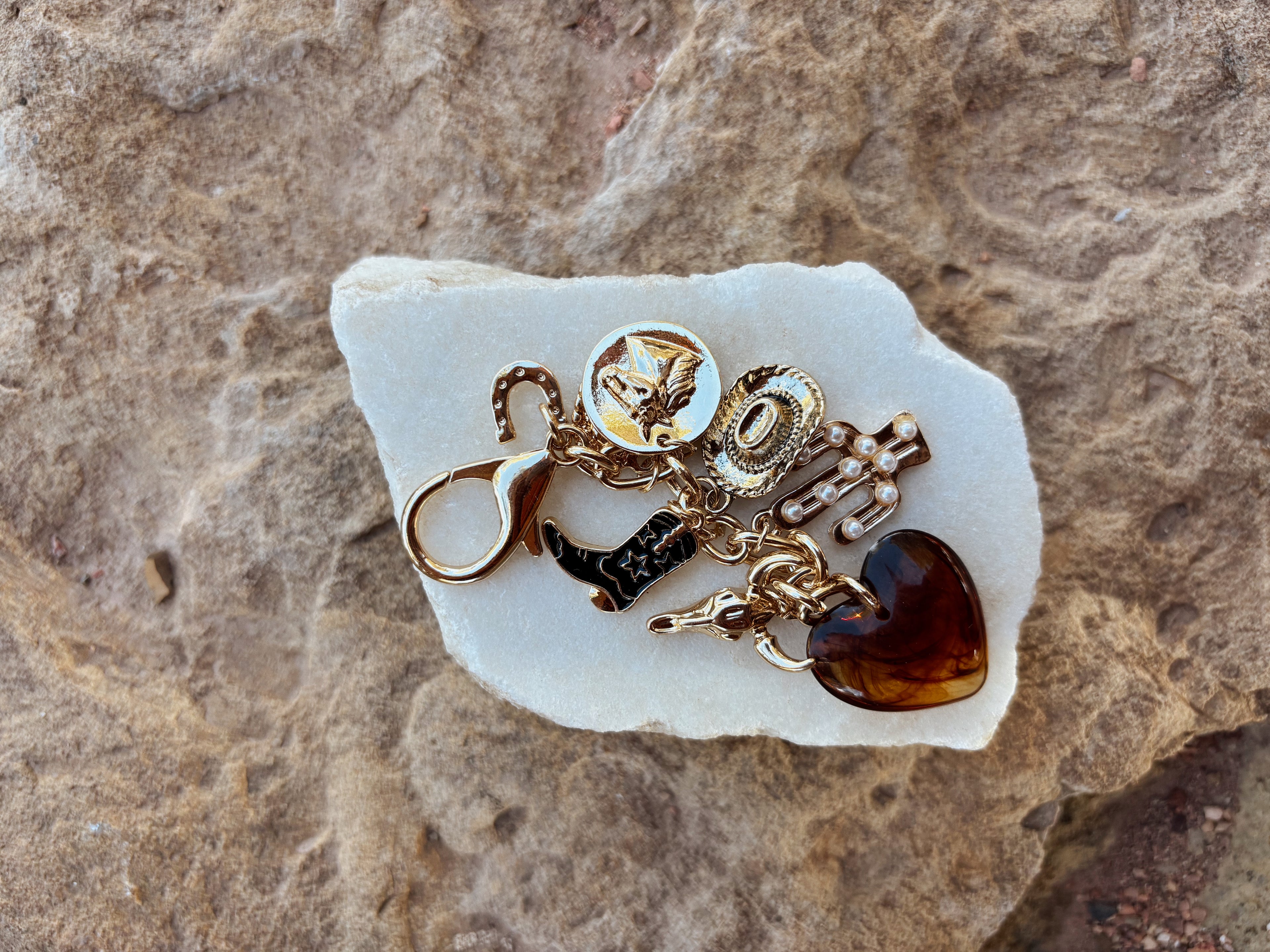 Wild Heart Western Bag Charm
