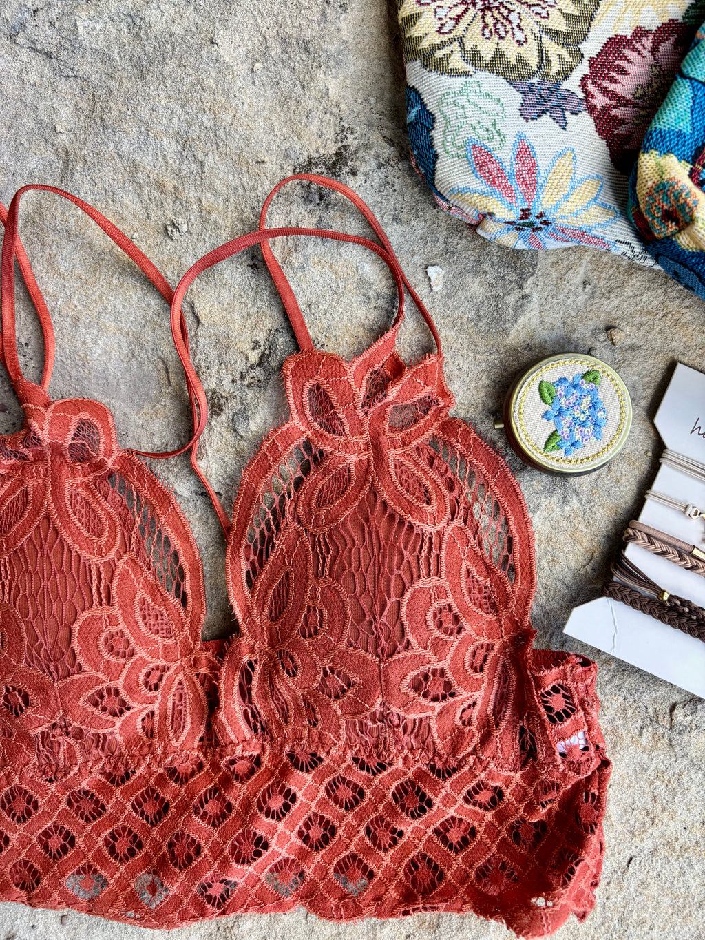 Red Rocks Romance Bralette