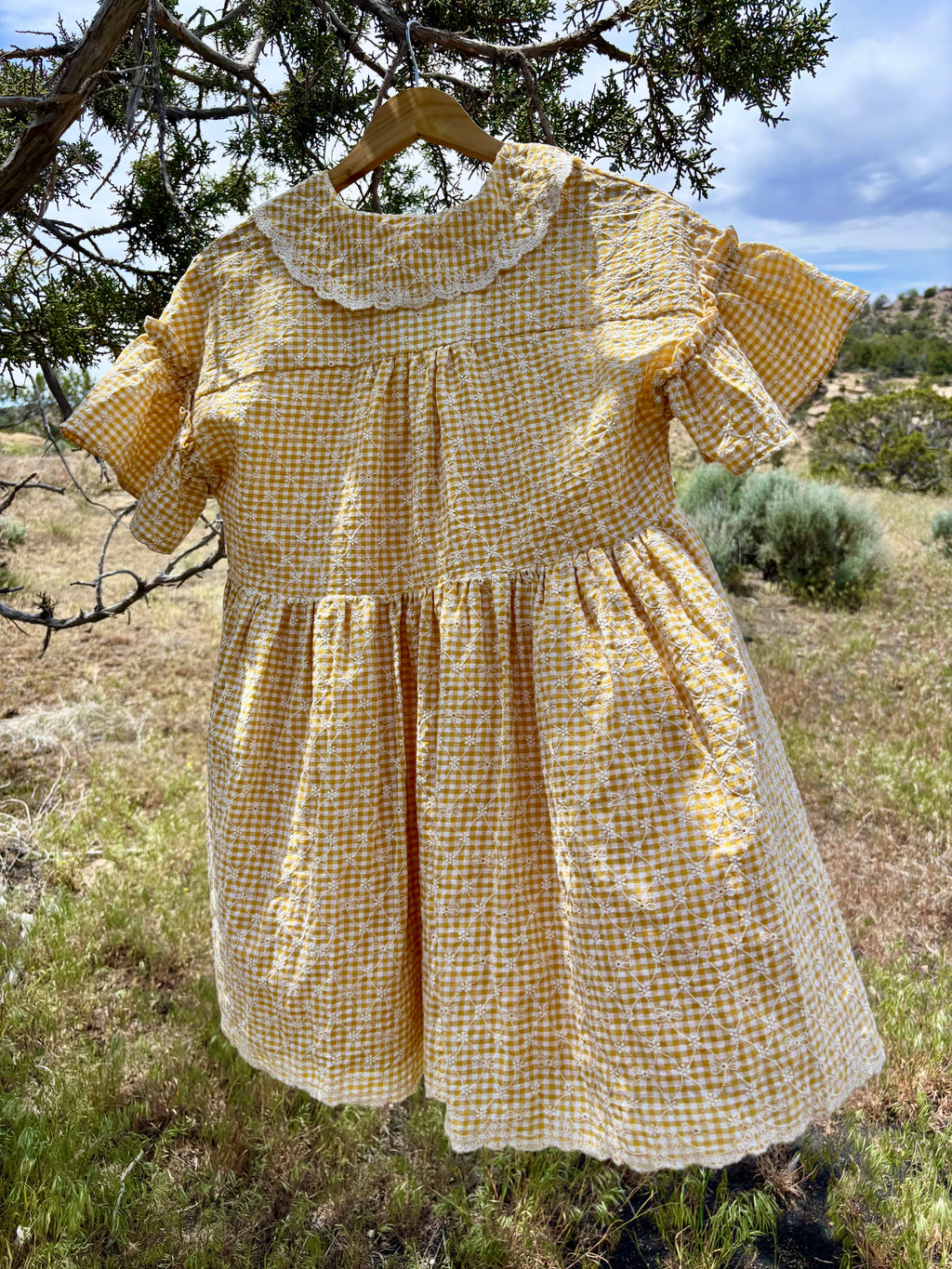 Buttercup Button Dress