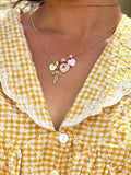 Rosalie Ribbon Charm Necklace
