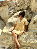 Buttercup Button Dress