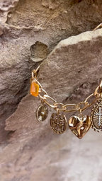 Love Takes Flight Charm Bracelet